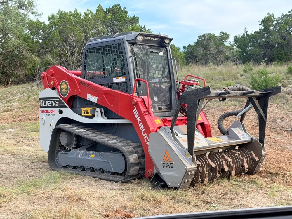 Forestry Mulching on a Texas Hill Country property — Reclaim land in a single pass. No burning, no hauling.
