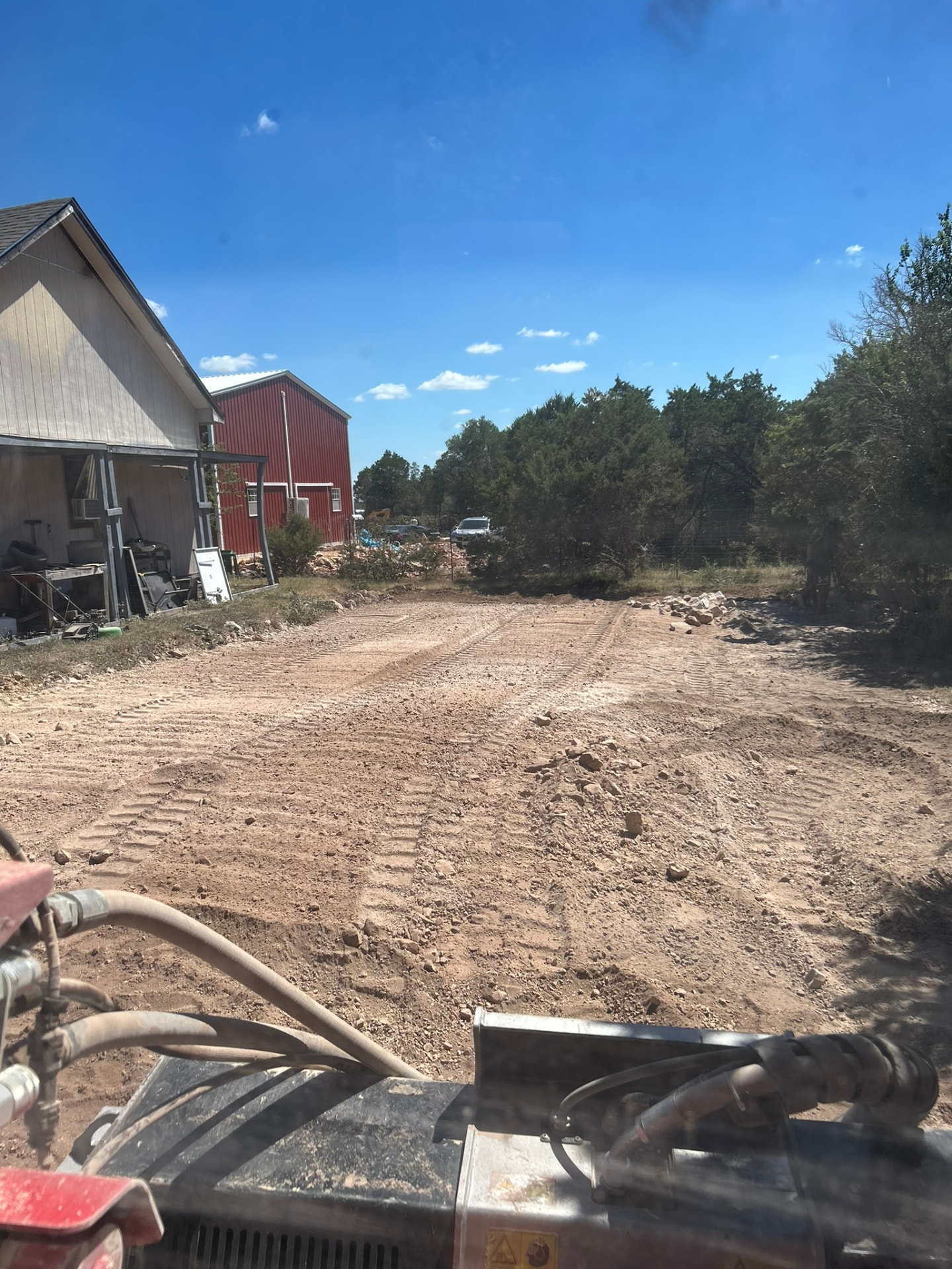 After — Rock Crushed & Graded Flat - San Antonio, TX