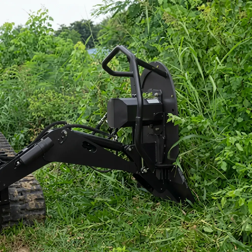 Fence Line Clearing on a Texas Hill Country property — Precise boundary and fence row clearing and maintenance.